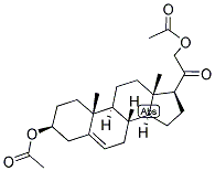 21-HYDROXYPREGNENOLONE DIACETATE Struktur