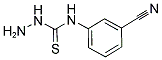 3-CYANOPHENYLTHIOSEMICARBAZIDE Struktur