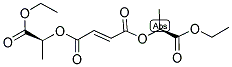 BIS-[(S)-1-(ETHOXYCARBONYL)ETHYL] FUMARATE Struktur