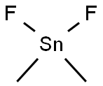 DIMETHYL TIN DIFLUORIDE Struktur