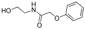 N-(2-HYDROXYETHYL)-2-PHENOXYACETAMIDE Struktur