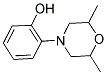 4-(2-HYDROXYPHENYL)-2,6-DIMETHYLMORPHOLINE Struktur