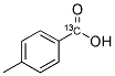 4-METHYLBENZOIC ACID-ALPHA-13C Struktur