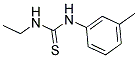 N-ETHYL-N'-(3-METHYLPHENYL)THIOUREA Struktur