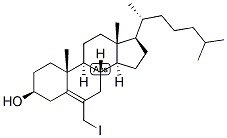 6-BETA-IODOMETHYLNORCHOLESTEROL Struktur