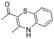 1-(3-METHYL-4H-1,4-BENZOTHIAZIN-2-YL)-1-ETHANONE Struktur