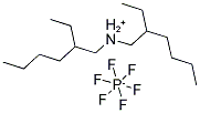 DI-2-ETHYLHEXYLAMMONIUM HEXAFLUOROPHOSPHATE Struktur