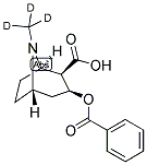 BENZOYLECGONINE-D3 Struktur