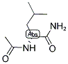 AC-D-LEU-NH2 Struktur