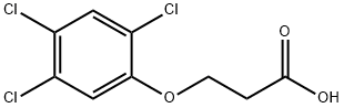 3-(2,4,5-TRICHLOROPHENOXY)PROPANOIC ACID Struktur