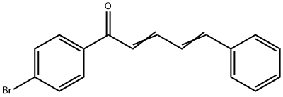 (2E,4E)-1-(4-BROMOPHENYL)-5-PHENYLPENTA-2,4-DIEN-1-ONE, 93259-40-6, 結(jié)構(gòu)式