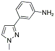 3-(3-AMINOPHENYL)-1-METHYLPYRAZOLE Struktur