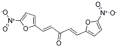 1,5-BIS-(5-NITRO-2-FURYL)-1,4-PENTADIENE-3-ONE Struktur