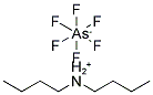 DI-N-BUTYLAMMONIUM HEXAFLUOROARSENATE Struktur