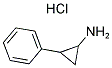 2-PHENYL-CYCLOPROPYLAMINE HYDROCHLORIDE Struktur