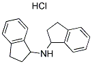 DI-1-INDANYLAMINE HYDROCHLORIDE Struktur