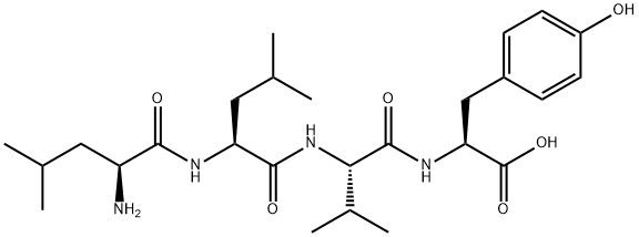 H-LEU-LEU-VAL-TYR-OH Struktur