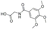 [(3,4,5-TRIMETHOXYBENZOYL)AMINO]ACETIC ACID Struktur