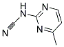 2-CYANIMINO-4-METHYLPYRIMIDINE Struktur