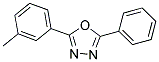 2-(3-METHYLPHENYL)-5-PHENYL-1,3,4-OXADIAZOLE Struktur