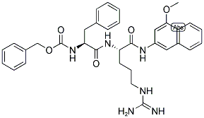 Z-PHE-ARG-4-METHOXY-2-NAPHTHYLAMINE Struktur