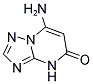 7-AMINO[1,2,4]TRIAZOLO[1,5-A]PYRIMIDIN-5(4H)-ONE Struktur