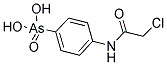 N-CHLOROACETYLARSANILIC ACID Struktur