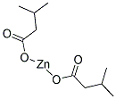 ZINC ISOVALERATE Struktur