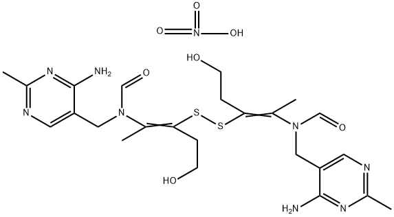 硝酸 チアミン ジスルフィド 化學(xué)構(gòu)造式