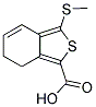 3-METHYLSULFANYL-6,7-DIHYDRO-BENZO[C]THIOPHENE-1-CARBOXYLIC ACID Struktur