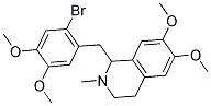 DL-6'-BROMOLAUDANOSIN Struktur