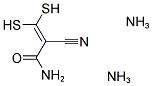 3,3-DIMERCAPTO-2-CYANOACRYLAMIDE DIAMMONIUM SALT Struktur