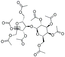 D-LACTULOSE OCTAACETATE Struktur