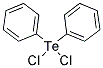 DIPHENYLTELLURIUM DICHLORIDE Struktur