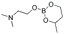 2-(2-DIMETHYL AMINOETHOXY)-4-METHYL-1,3,2-DIOXABORINONE Struktur