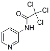 2,2,2-TRICHLORO-N-PYRIDIN-3-YLACETAMIDE Struktur