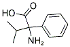 DL-2-ISOPROPYL-2-PHENYLGLYCINE Struktur