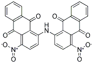 1,1-IMINOBIS(4-NITROANTHRAQUINONE) Struktur