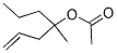 4-METHYL-1-HEPTEN-4-OL ACETATE Struktur