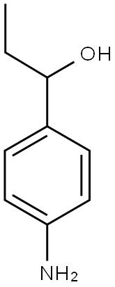 1-(4-AMINO-PHENYL)-PROPAN-1-OL Struktur