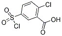 2-CHLORO-5-CHLOROSULFONYL-BENZOIC ACID Struktur