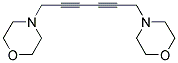 1,6-BIS(MORPHOLINO)-2,4-HEXADIYNE Struktur