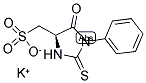 PTH-L-CYSTEIC ACID POTASSIUM SALT Struktur