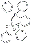 DIPHENYL (TRIPHENYLPHOSPHORANYLIDENEMETHYL)PHOSPHONATE Struktur