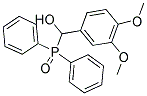 (3,4-DIMETHOXYPHENYL)(DIPHENYLPHOSPHORYL)METHANOL Struktur