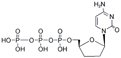 2',3'-DIDEOXYCYTIDINE 5'-TRIPHOSPHATE Struktur