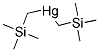 BIS(TRIMETHYLSILYLMETHYL)MERCURY Struktur