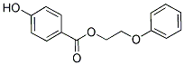 2-PHENOXYETHYL 4-HYDROXYBENZOATE Struktur