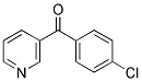 (4-CHLOROPHENYL)(PYRIDIN-3-YL)METHANONE Struktur