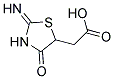 (2-IMINO-4-OXO-THIAZOLIDIN-5-YL)-ACETIC ACID Struktur